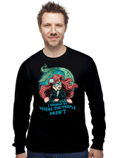 ShirtPunch I Wanna Be Where The People Aren't, view 5