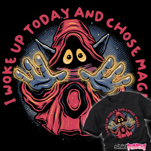 ShirtPunch I Woke Up Today And Chose Magic