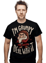 ShirtPunch I'm Grumpy Deal With It, view 2