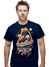 ShirtPunch In The Name Of The Moon F You, view 2
