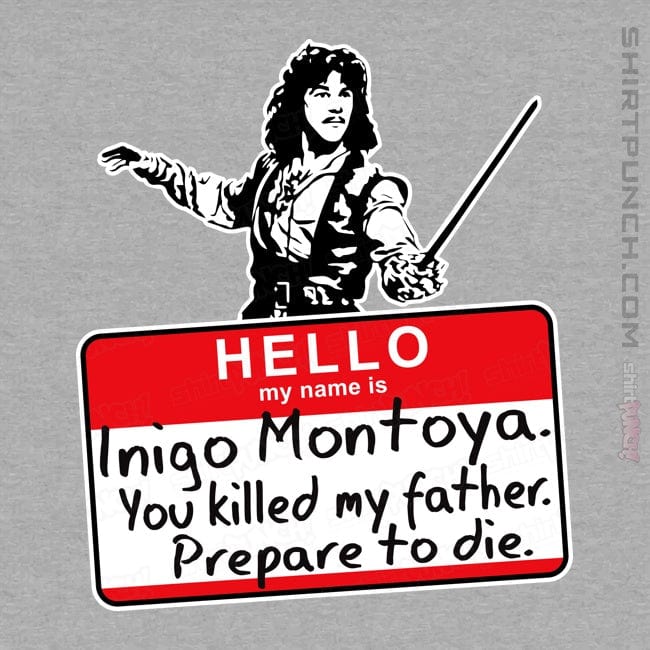 ShirtPunch Inigo Hello