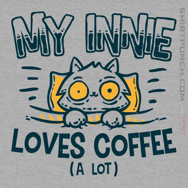 ShirtPunch Innie Loves Coffee