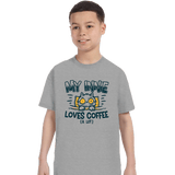 ShirtPunch Innie Loves Coffee, view 3