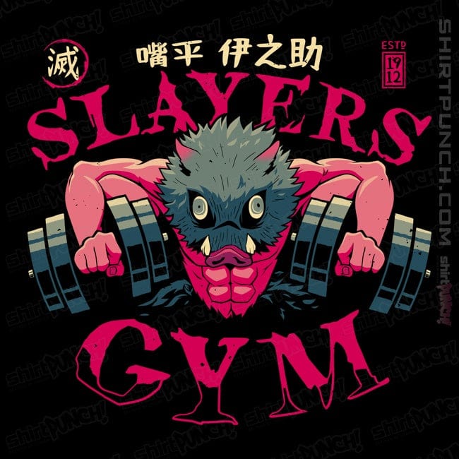 ShirtPunch Inosuke Slayers Gym
