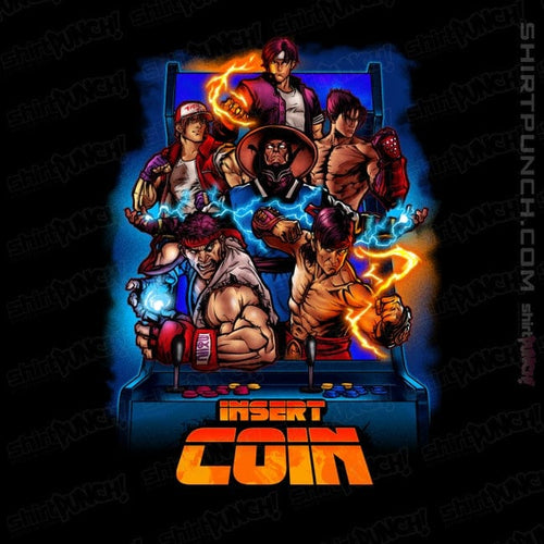 ShirtPunch Insert Coin Fighter