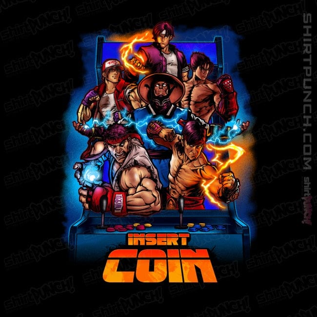 ShirtPunch Insert Coin Fighter