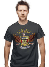 ShirtPunch Intend Your Puns Eagle, view 2