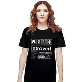 ShirtPunch Introvert Label, view 2
