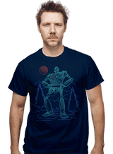 ShirtPunch Iron Giant Neon Art, view 2