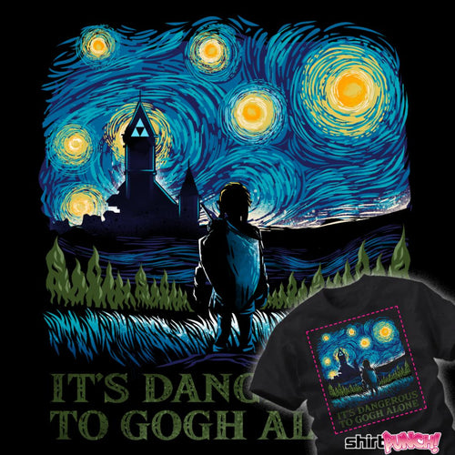 ShirtPunch It's Dangerous To Gogh Alone