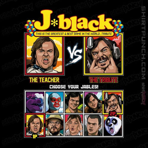 ShirtPunch Jack Black Fighter