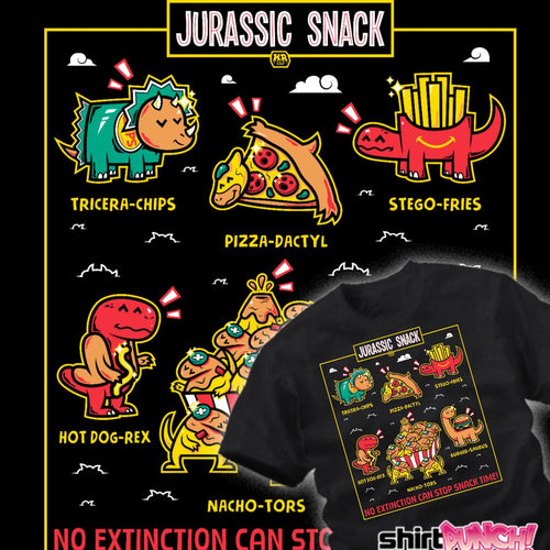 ShirtPunch Jurassic Snack