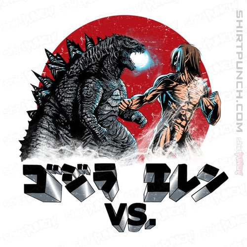 ShirtPunch Kaiju VS Titan