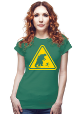 ShirtPunch Kaiju Warning, view 3