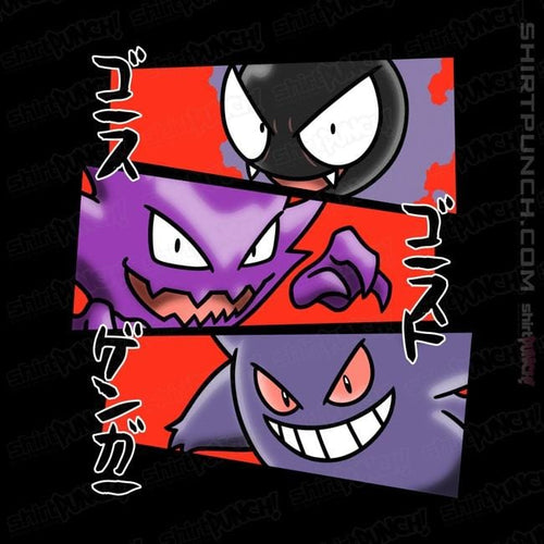 ShirtPunch Kanto Ghosts