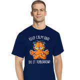 ShirtPunch Keep Calm And Do It Tomorrow, view 4