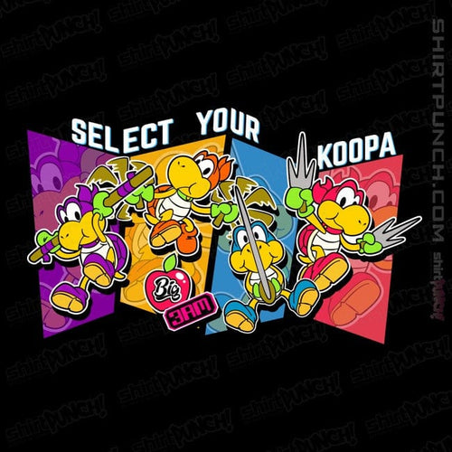 ShirtPunch Koopas Ninjas