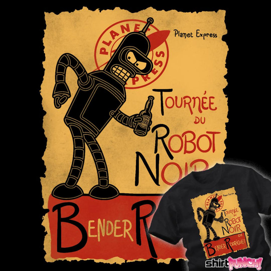ShirtPunch Le Robot Noir