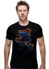 ShirtPunch Leo Electric Neon, view 2