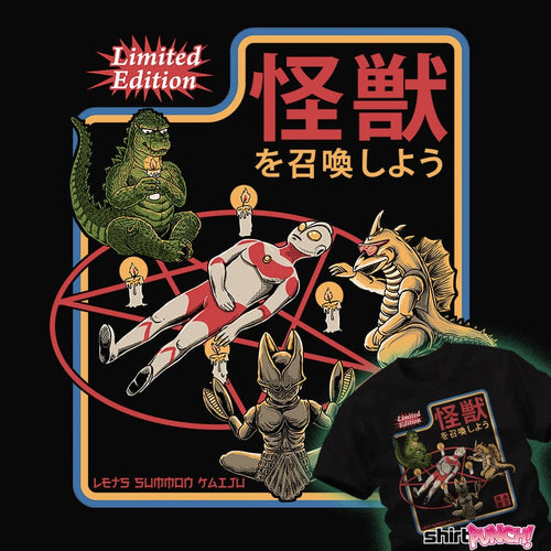 ShirtPunch Let's Summon Kaiju
