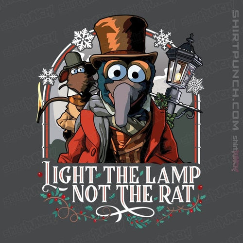 ShirtPunch Light The Lamp Not the Rat