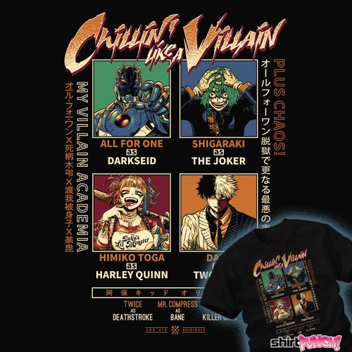 ShirtPunch Like A Villain