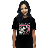 ShirtPunch Live Fast! Eat Trash!, view 2