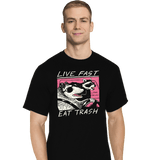 ShirtPunch Live Fast! Eat Trash!, view 4