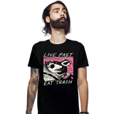ShirtPunch Live Fast! Eat Trash!, view 5
