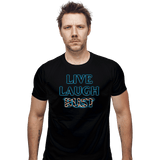 ShirtPunch Live Laugh Bust, view 5