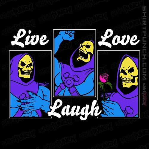 ShirtPunch Live Laugh Myaah