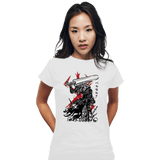 ShirtPunch Lone Swordsman sumi-e, view 6