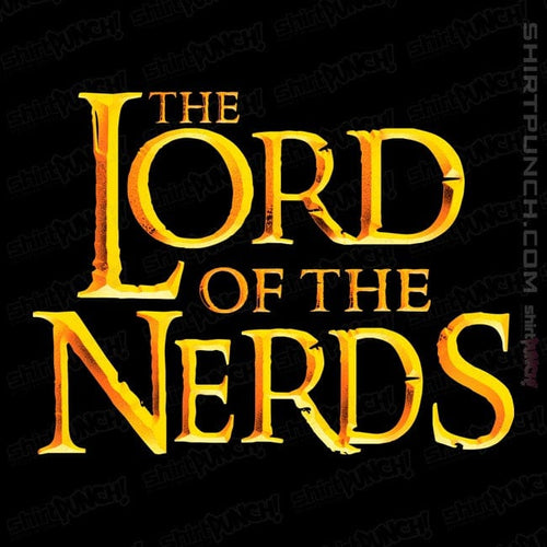 ShirtPunch Lord Of The Nerds