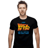 ShirtPunch Lousy Back In Time Shirt, view 5