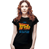 ShirtPunch Lousy Back In Time Shirt, view 6