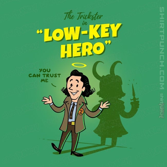 ShirtPunch Low-Key Hero