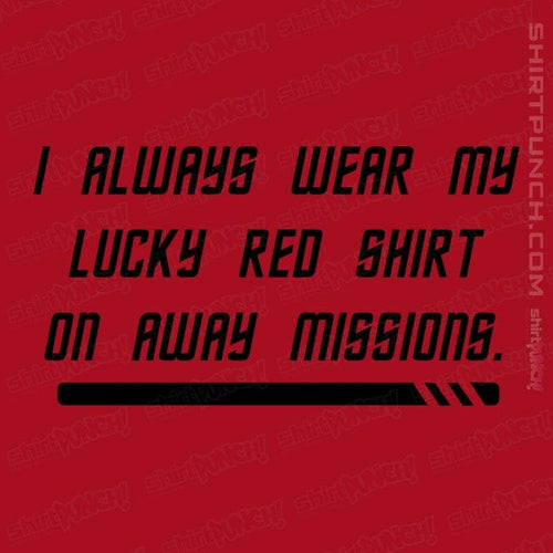 ShirtPunch Lucky Red Shirt