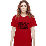 ShirtPunch Lucky Red Shirt, view 2