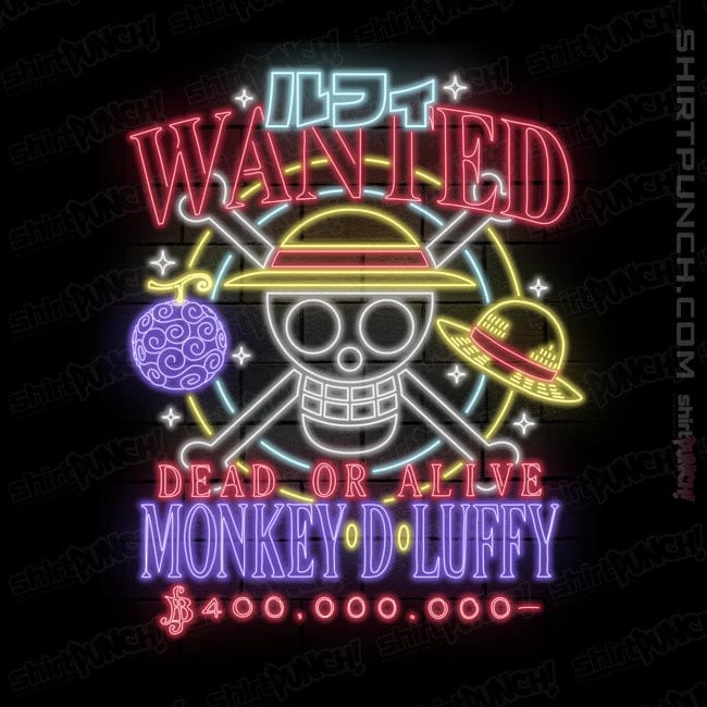 ShirtPunch Luffy Neon