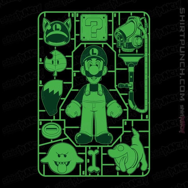 ShirtPunch Luigi Model Sprue