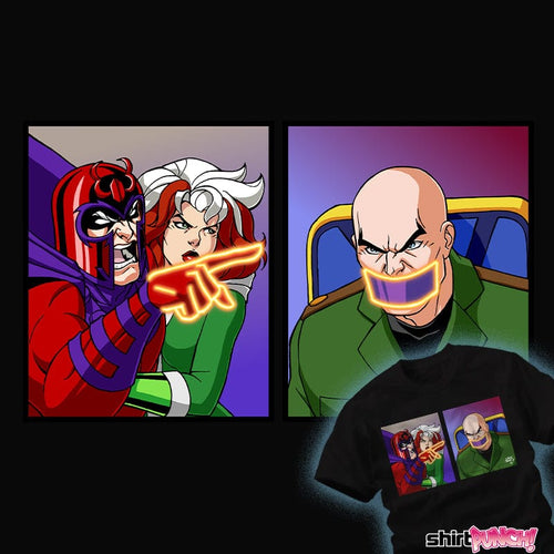 ShirtPunch Magneto Yelling At Xavier