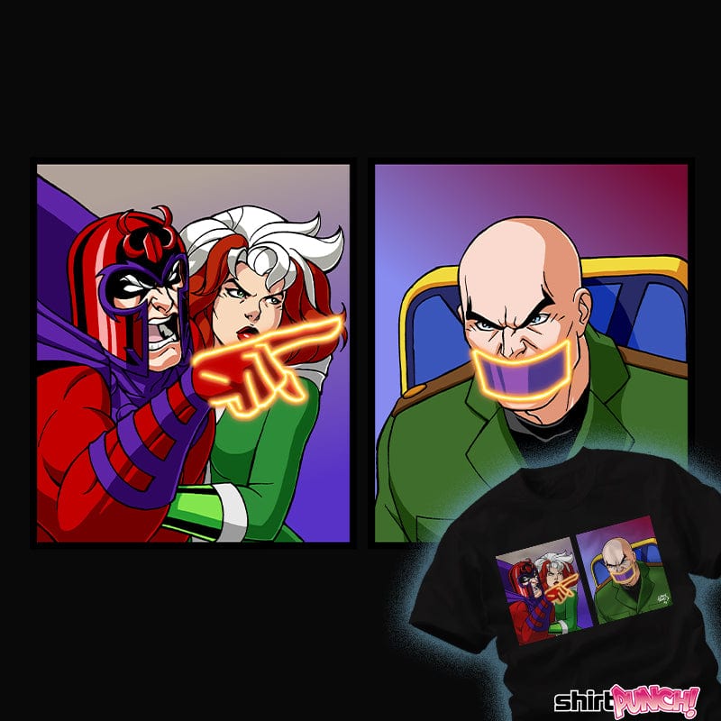 ShirtPunch Magneto Yelling At Xavier