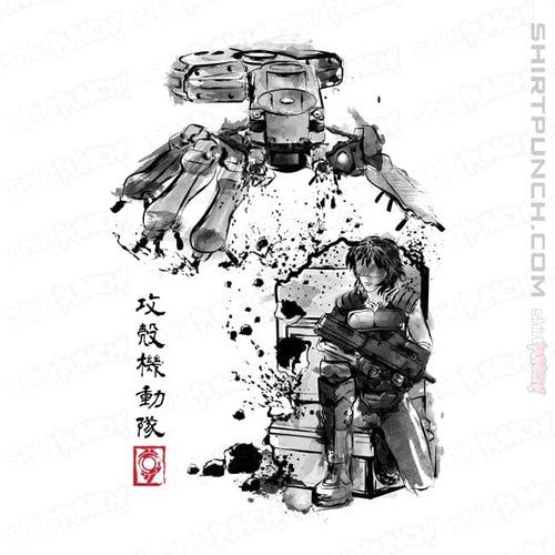 ShirtPunch Major Vs Tank Sumi-e