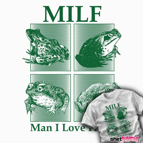 ShirtPunch Man I Love Frogs
