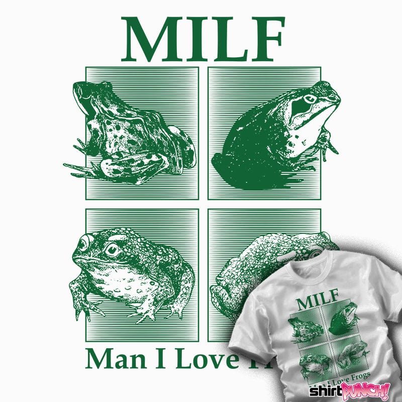 ShirtPunch Man I Love Frogs