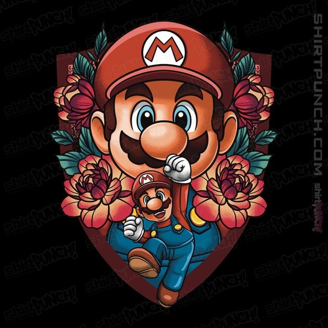 ShirtPunch Mario Crest