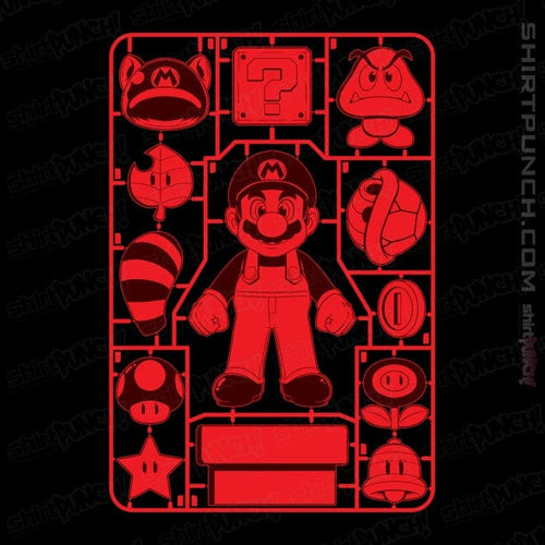 ShirtPunch Mario Model Sprue