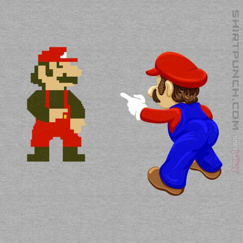 ShirtPunch Mario Spider-Meme