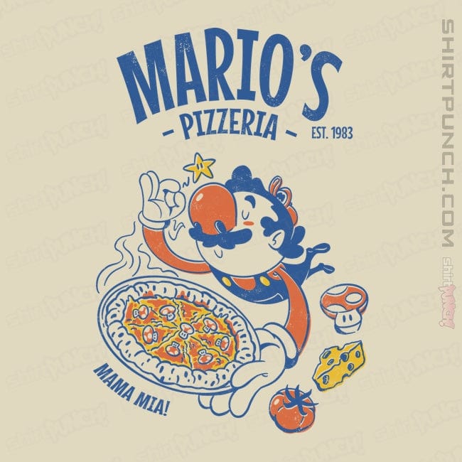 ShirtPunch Mario's Pizzeria