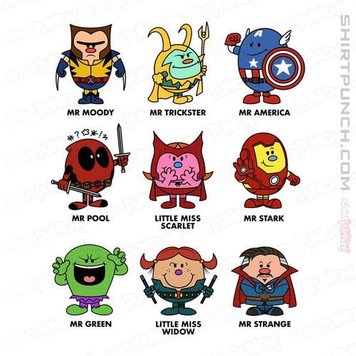 ShirtPunch Marvels